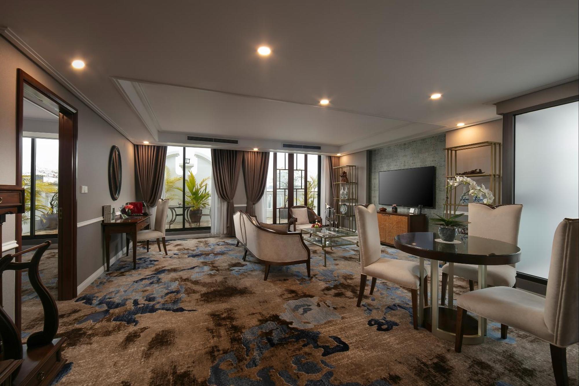 ดิ โอเรียนตัล เจด โฮเต็ล Hotel ฮานอย ภายนอก รูปภาพ A suite at the hotel